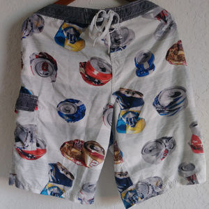 O'Neill Smashed Cans Edition Board Shorts Size XL
